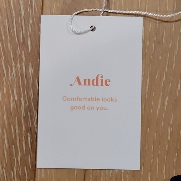 Andie swim‎ Navy The Cheeky Bikini Bottom Size XL NWT - Picture 9 of 9